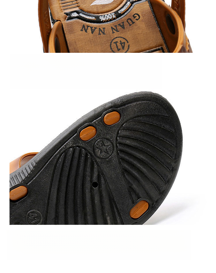 Neu Strand herren Sandalen Mittleren alters Und Ältere Kunststoff Sommer_voghion.com